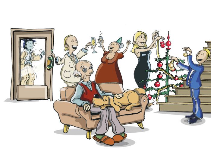 Kerst zonder ballen